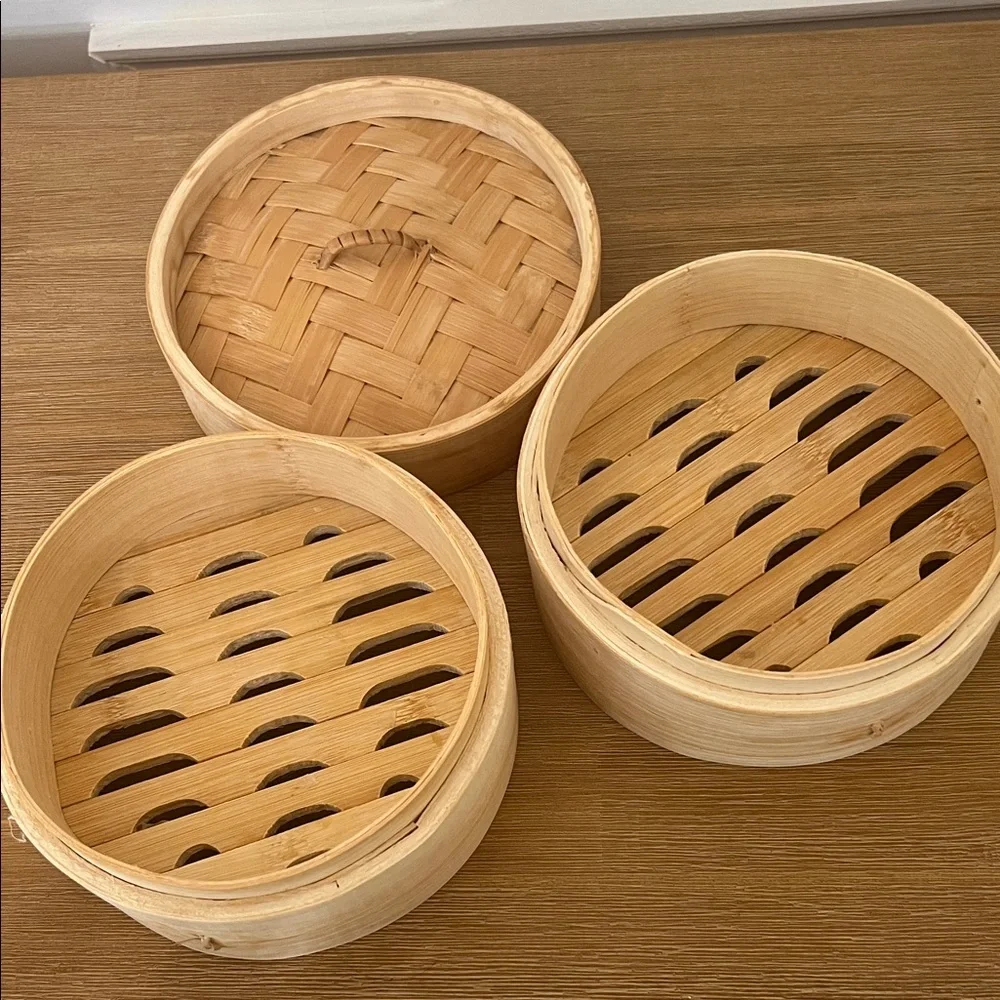 Natural Bamboo Steamer 6